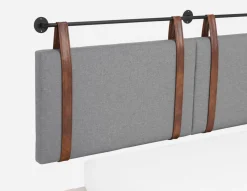 NINO modern suspended double headboard
