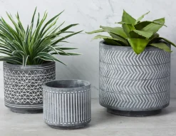 NIO cement pot 18cm