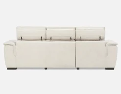 ODETTE contemporary left-facing sectional sofa-bed with storage