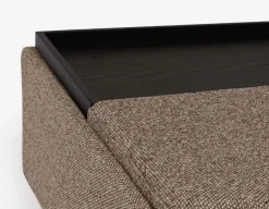 OLISA contemporary coffee table ottoman