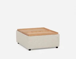 OLISA contemporary coffee table ottoman