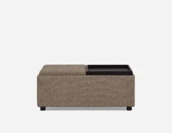 OLISA contemporary coffee table ottoman