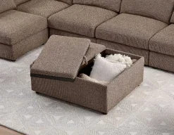OLISA contemporary coffee table ottoman
