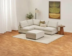 OLISA contemporary coffee table ottoman