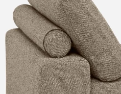 OLISA contemporary modular armless sofa