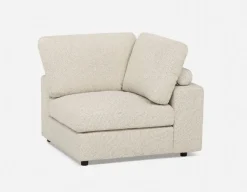 OLISA contemporary modular armless sofa