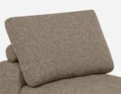 OLISA contemporary modular armless sofa