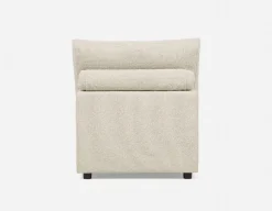 OLISA contemporary modular armless sofa