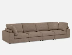 OLISA 4-pc modular interchangeable sofa