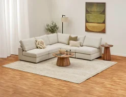 OLISA 5-pc modular interchangeable sofa