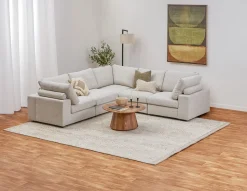 OLISA 5-pc modular interchangeable sofa