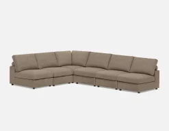 OLISA 6-pc modular interchangeable sofa