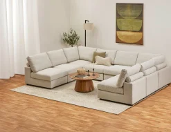 OLISA 8-pc modular interchangeable sofa