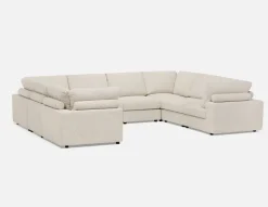 OLISA 8-pc modular interchangeable sofa