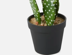 OPUNTIA artificial potted cactus 41 cm