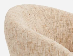 ORAN modern swivel dining armchair