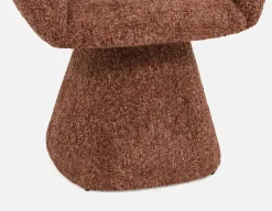 ORAN modern swivel dining armchair