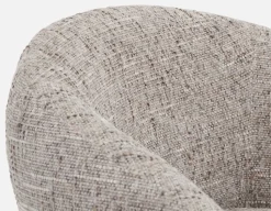 ORAN modern swivel dining armchair