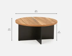OSCAR round coffee table
