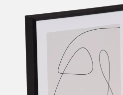 OSWELL framed wall art 31x41cm