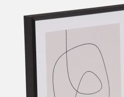 OSWELL framed wall art 31x41cm