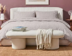 OXFORD 3-piece king duvet cover set