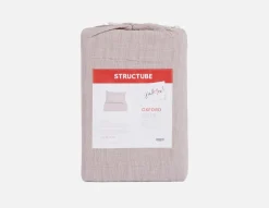 OXFORD 3-piece queen duvet cover set