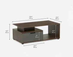 OZZY contemporary coffee table
