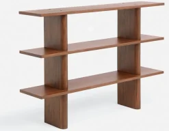 PALMO modern-retro 3-tier hutch shelf 165cm