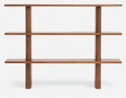 PALMO modern-retro 3-tier hutch shelf 165cm