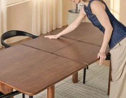 PALMO moder-retro extendable dining table 180 to 260cm