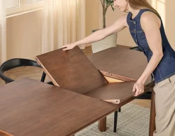 PALMO moder-retro extendable dining table 180 to 260cm