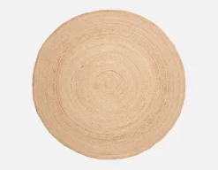 PERU braided jute rug 6'