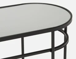 PETE mirrored top console table 120 cm