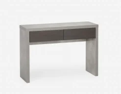 PETE mirrored top console table 120 cm