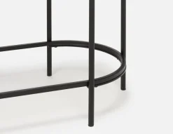 PETE mirrored top console table 120 cm
