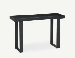 PETE mirrored top console table 120 cm