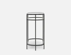 PETE mirrored top console table 120 cm