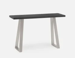 PETE mirrored top console table 120 cm