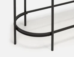 PETE mirrored top console table 120 cm