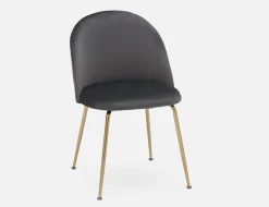 POLLY velvet dining chair
