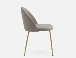 POLLY velvet dining chair