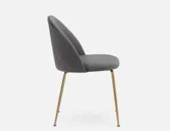 POLLY velvet dining chair