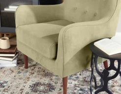 POLO contemporary tufted armchair