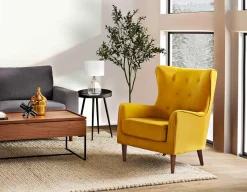 POLO contemporary tufted armchair