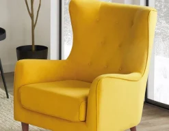 POLO contemporary tufted armchair
