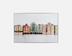 PRAIA framed wall art 82 cm x 122 cm