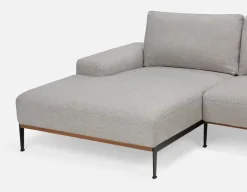 PRESTON modern left-facing sectional sofa