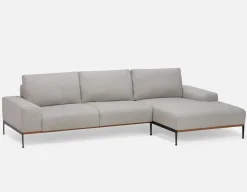 PRESTON modern right-facing sectional sofa