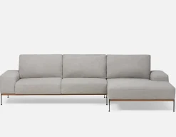 PRESTON modern right-facing sectional sofa